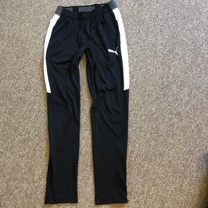 Puma Black and White Track Pants